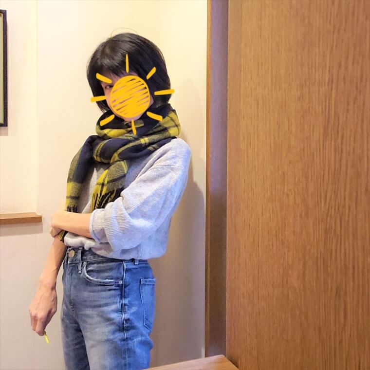 Red Cardデニムで大人カジュアル 今日は何着る Workingアラカンのリアルコーデ