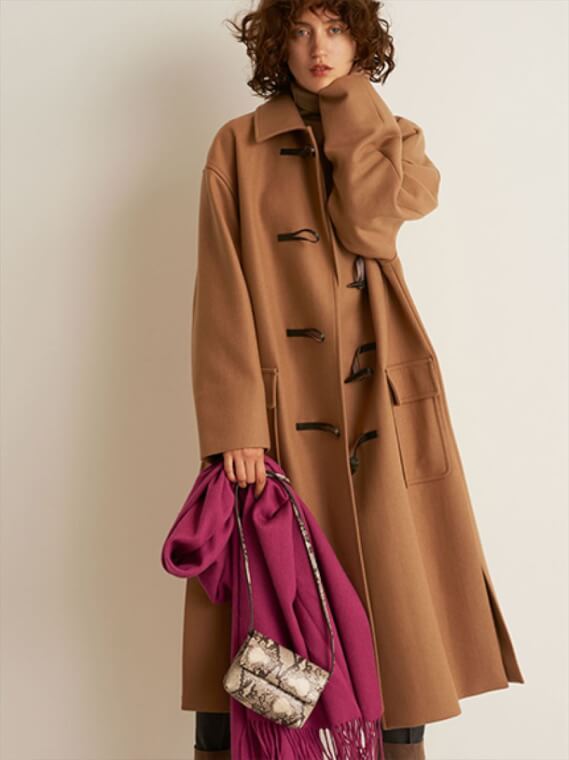 セール特価 オンワード Skyward ダッフルコート ブラウン S ダッフルコート App Zen Com