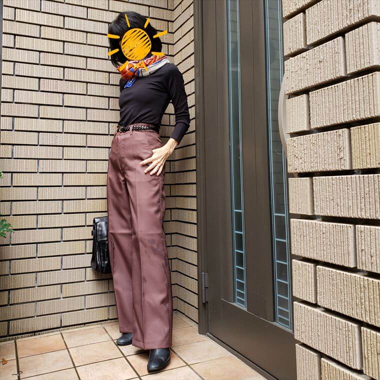 大人のワイドパンツ選びは 後ろ姿をチェックせよ 今日は何着る Workingアラカンのリアルコーデ