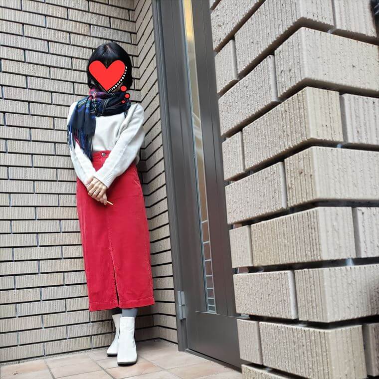 母が喜ぶ赤を着て 週末実家へのご機嫌伺いコーデ 今日は何着る Workingアラカンのリアルコーデ