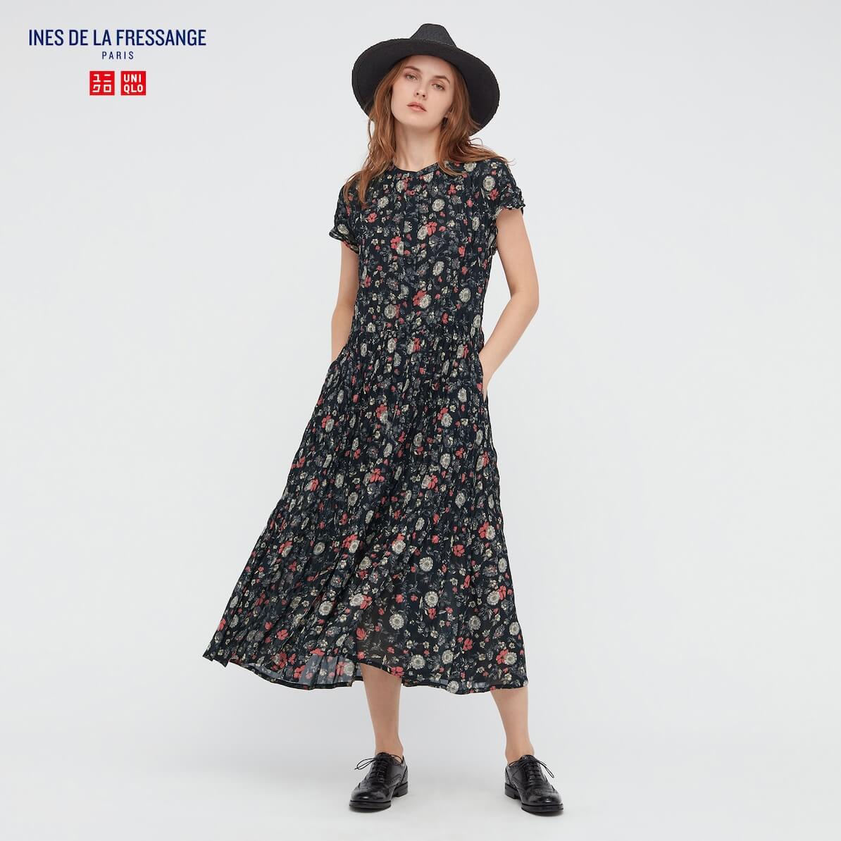 大人かわいい Uniqloイネスのツイストプリーツワンピ着用レポ 今日は何着る Workingアラカンのリアルコーデ