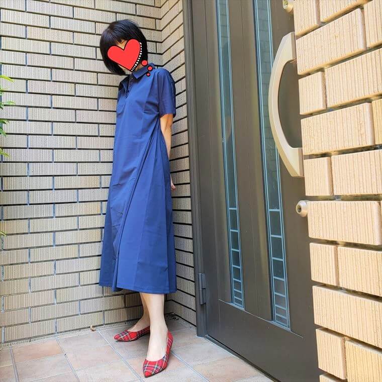 Uniqlototheoryのポロワンピ着用レポと0万pv達成の御礼 今日は何着る Workingアラカンのリアルコーデ