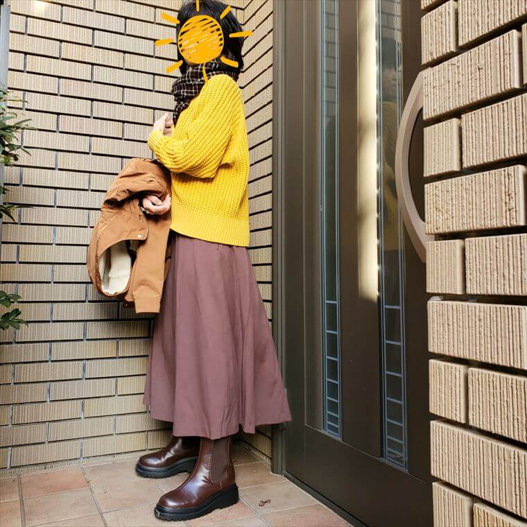 ６０代の仕事服 Plstの使える楽ちんワンピとにゃんズの成長 今日は何着る Workingアラカンのリアルコーデ